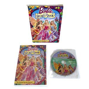 Barbie and The Secret Door DVD 2014 Mattel English French Spanish Musical